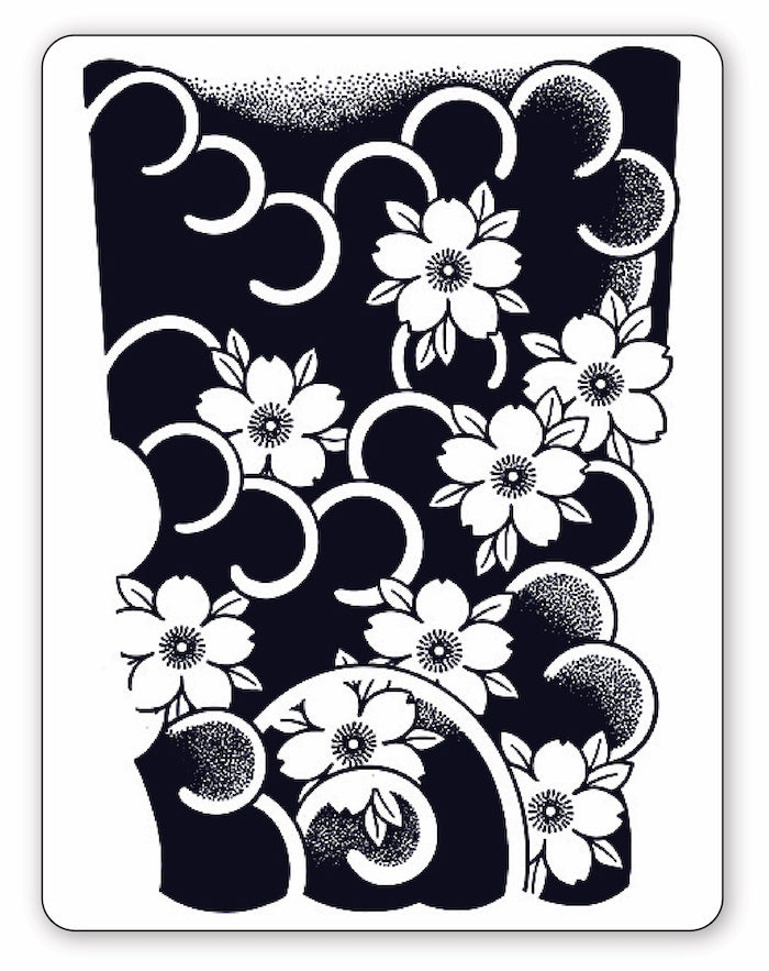 (Half Sleeve) Japanese Blossoms - Semi-Permanent Tattoo