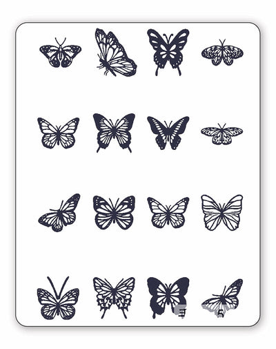 (16 Tattoos) Little Butterflies - Semi-Permanent Tattoos