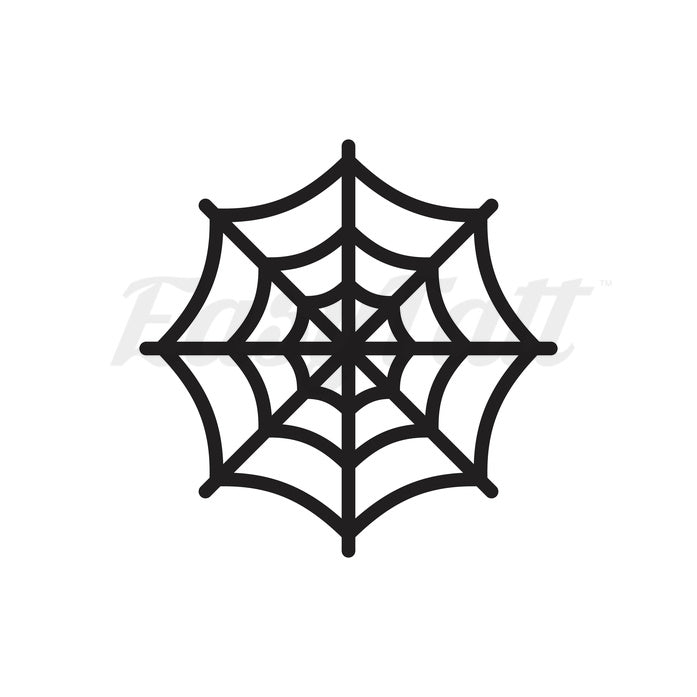 Spider Web - Temporary Tattoo