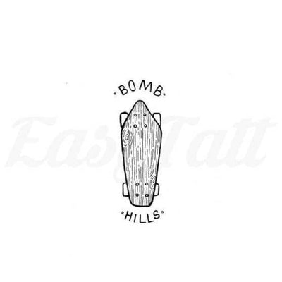 Bomb Hills - Temporary Tattoo