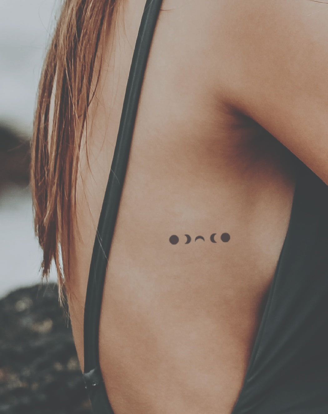 Moon Phases - Semi-Permanent Tattoo