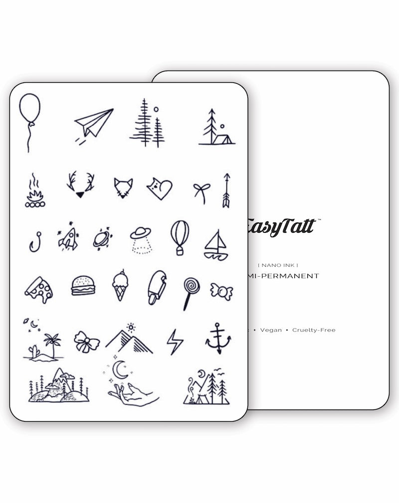Outdoorsy Pack - 30 Tattoos