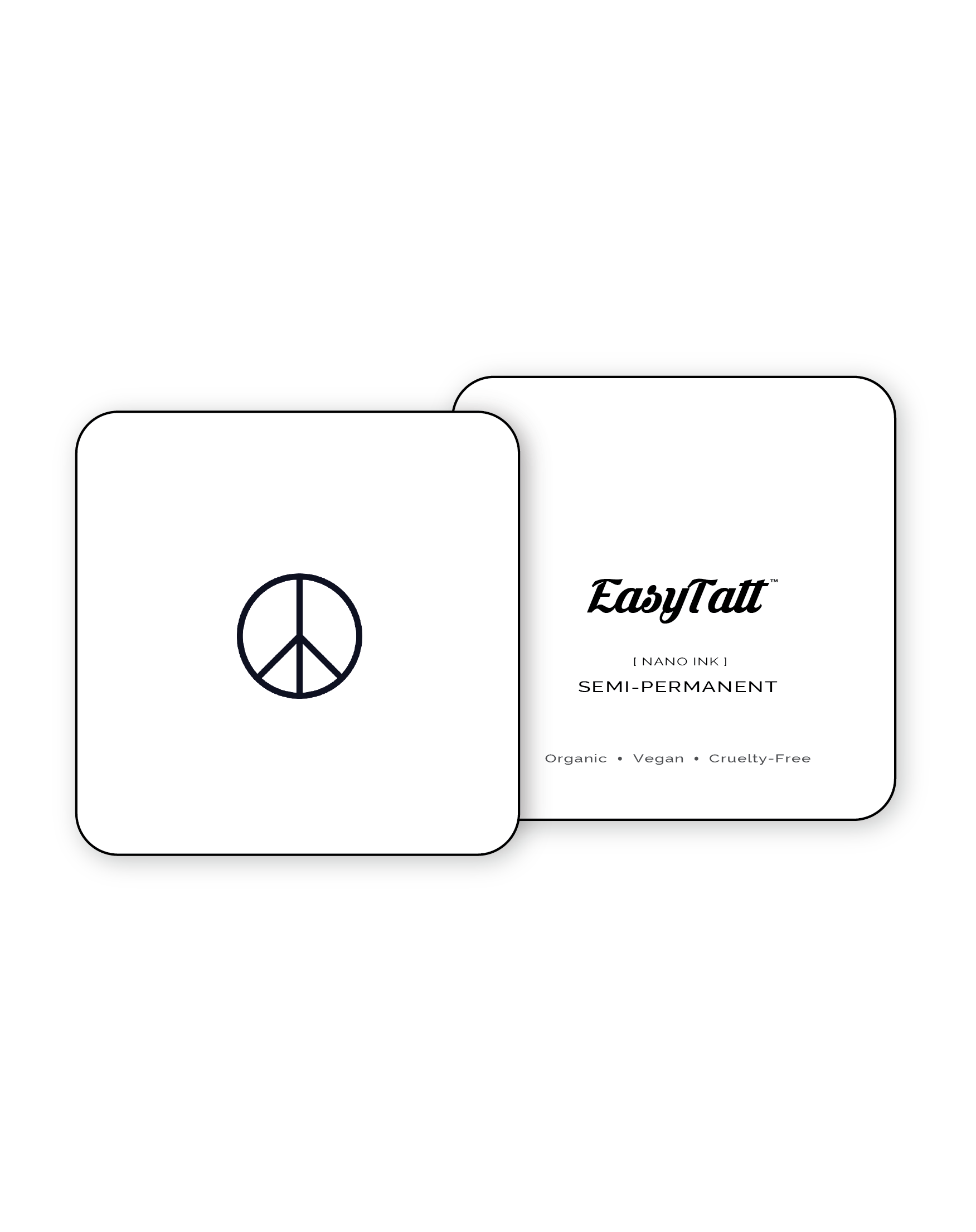 Peace - Semi-Permanent Tattoo