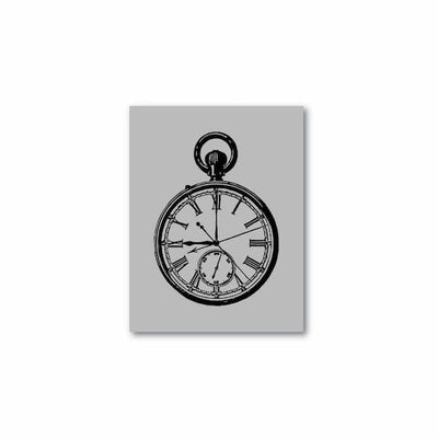 Pocket Watch - Single Stencil