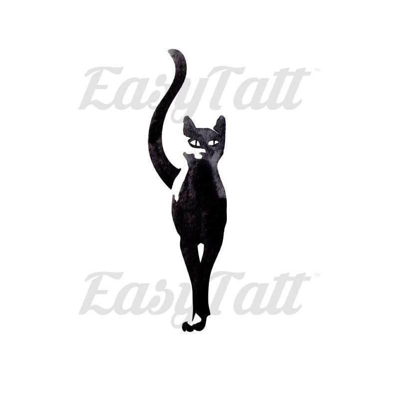 Sassy Cat - Temporary Tattoo
