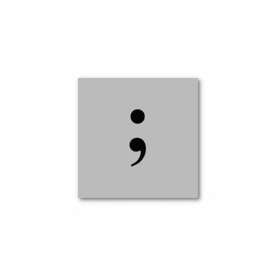 Semi Colon - Single Stencil