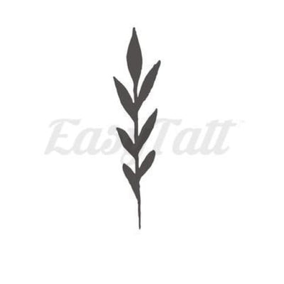 Simple Leaves - Temporary Tattoo