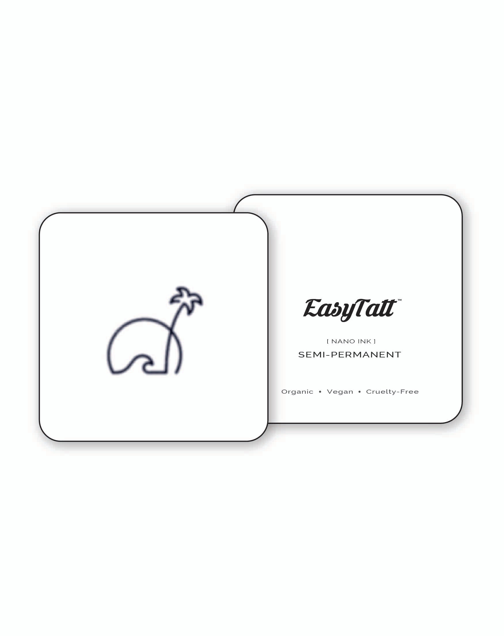 Slice of Paradise - Semi-Permanent Tattoo