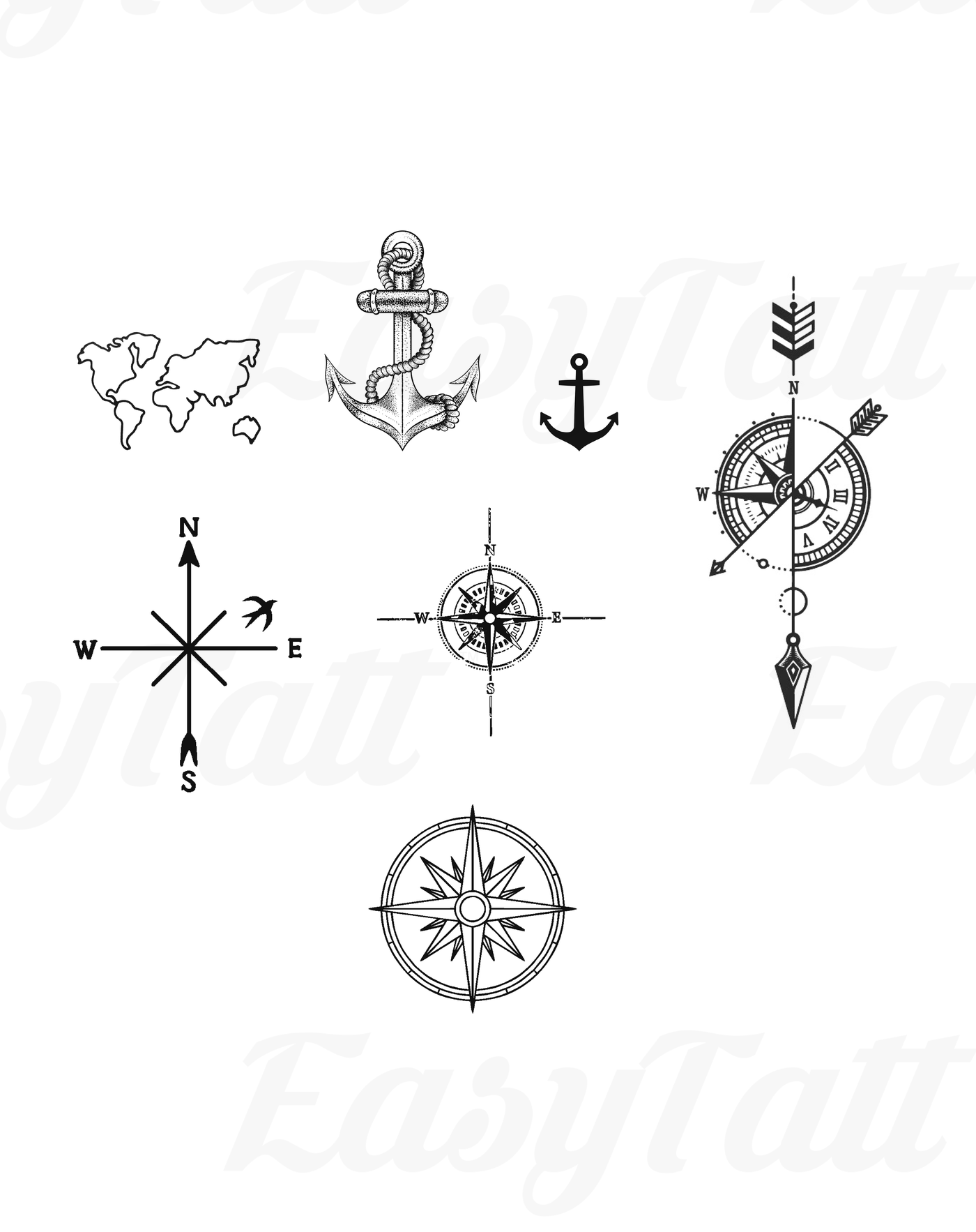 So Nauti - Temporary Tattoos