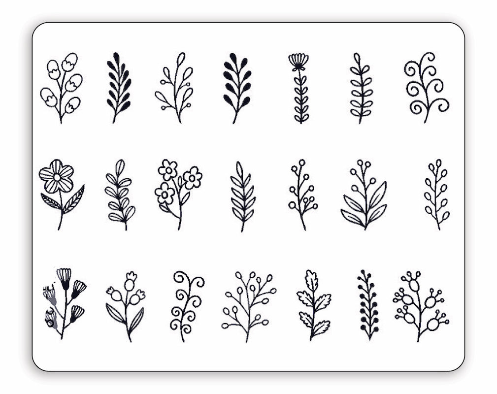 Leaf Sprouts Pack - 21 Tattoos