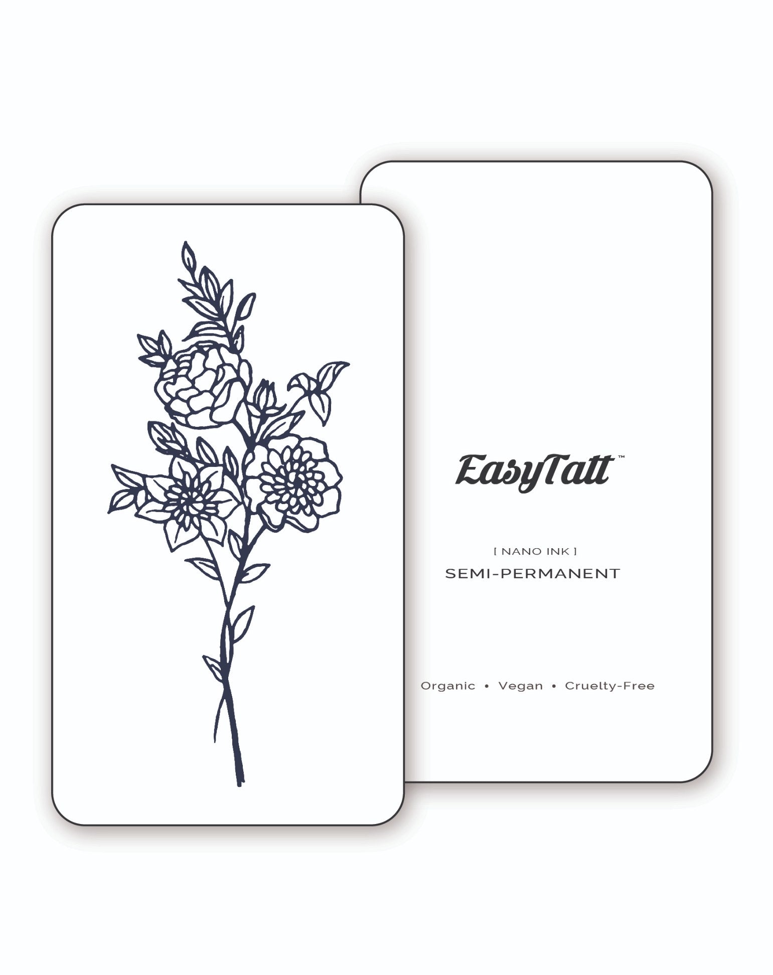 Tall Flowers - Semi-Permanent Tattoo