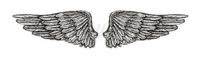 Wings - Temporary Tattoo