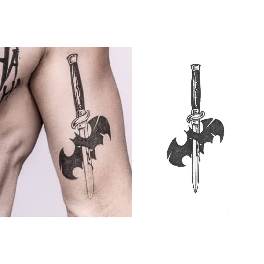 The Joker - Temporary Tattoo