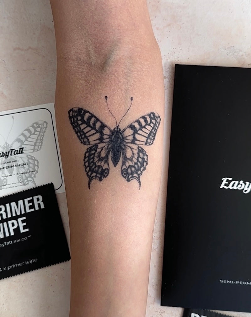 The Butterfly - Semi-Permanent Tattoo