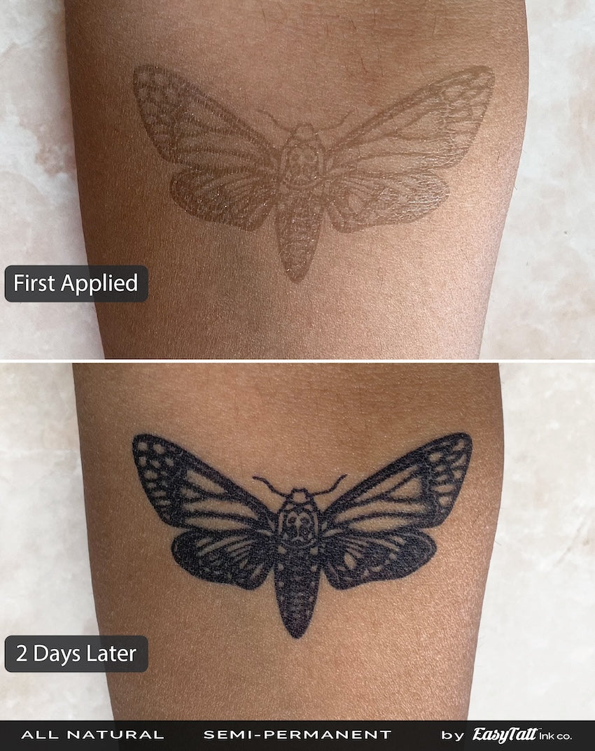 Butterfly Delight - Semi-Permanent Tattoos