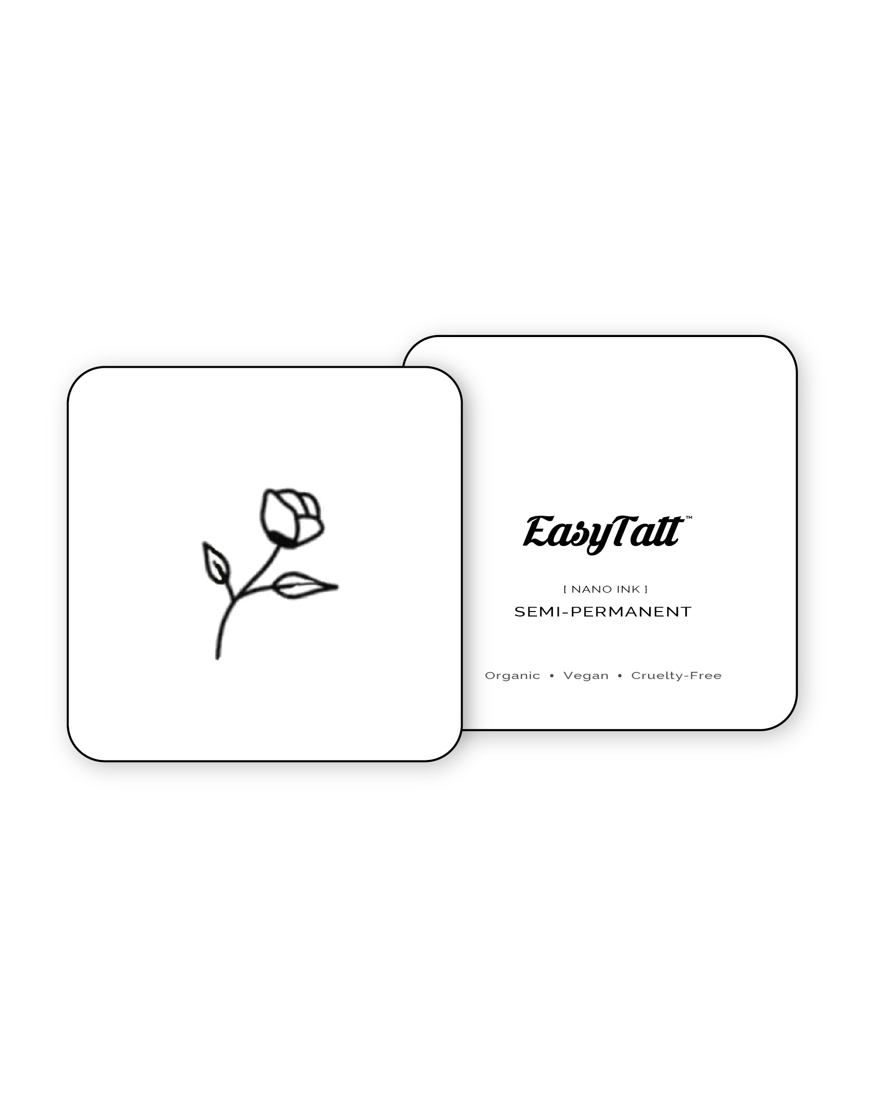 Tiny Rose - Semi-Permanent Tattoo