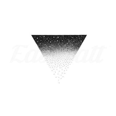 Triangle Dust - By C.kritzelt - Temporary Tattoo