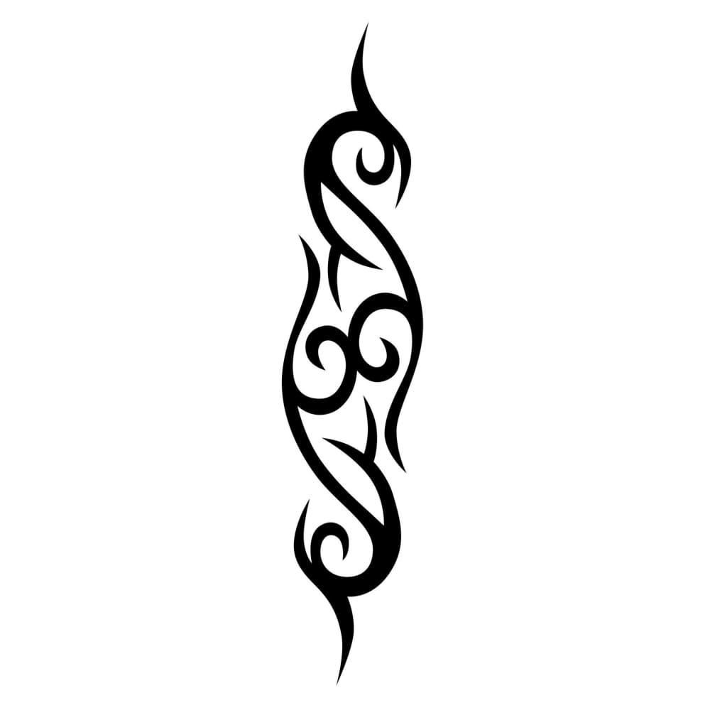 Tribal Tattoo - Temporary Tattoo