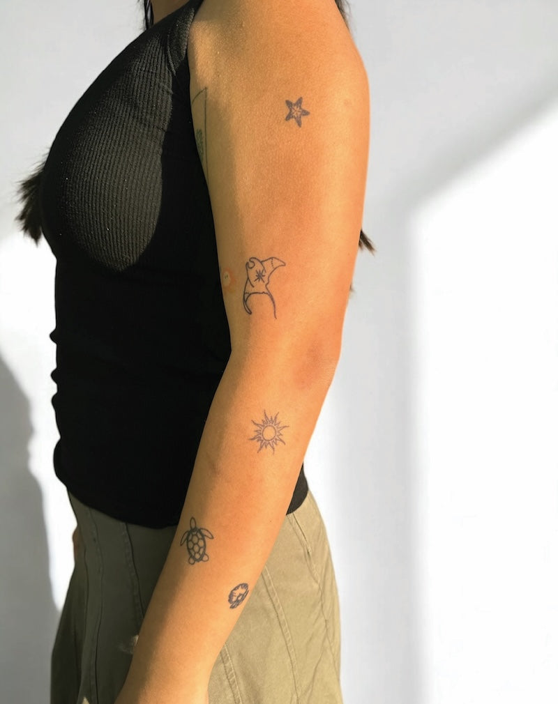 Under the Sea Pack - 7 Tattoos