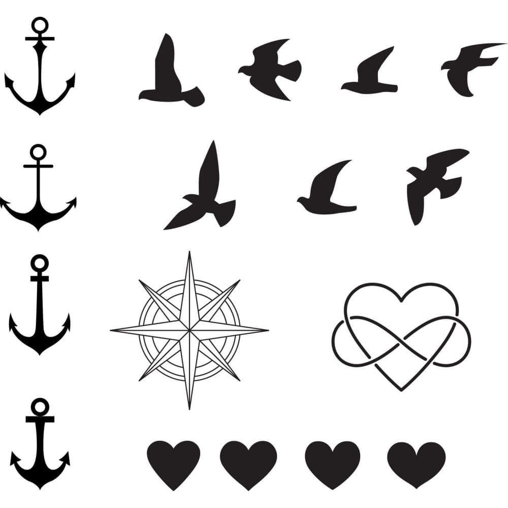 Variety Set - Temporary Tattoo