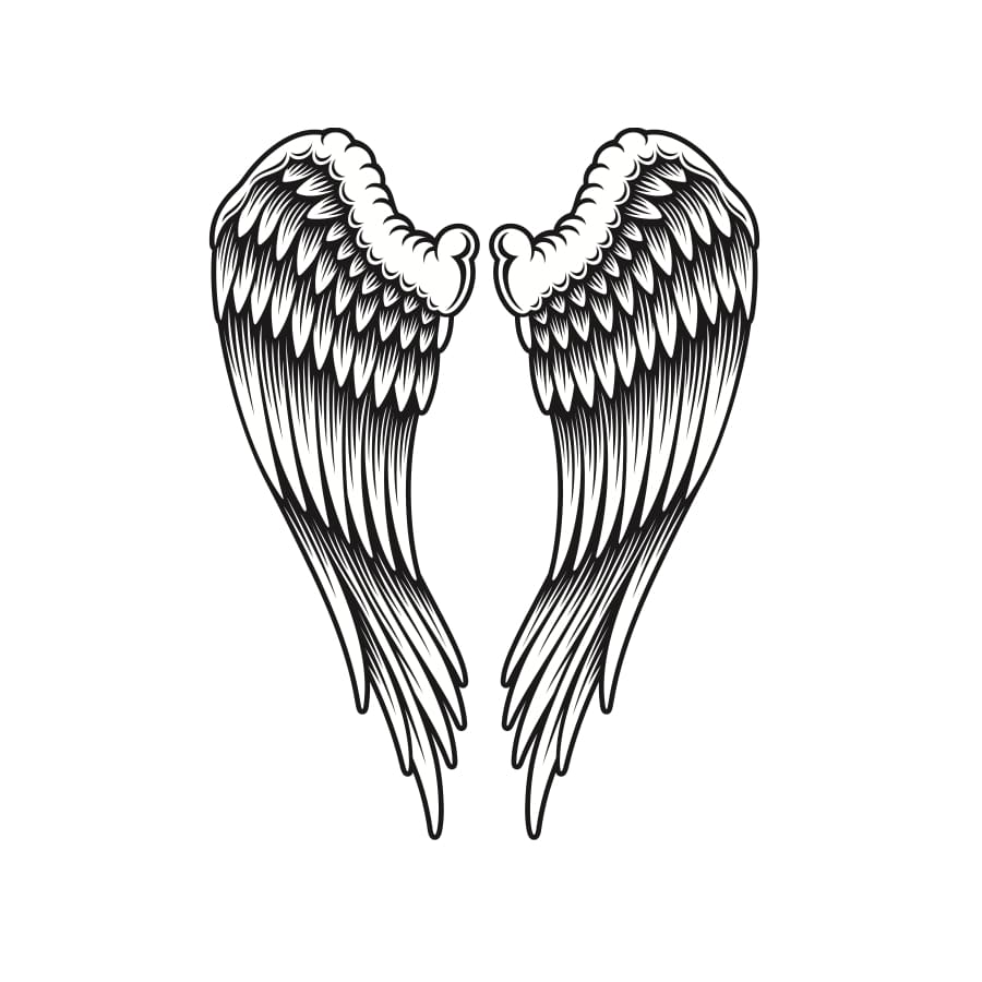 Wings - Temporary Tattoo