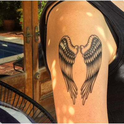 Wings - Temporary Tattoo