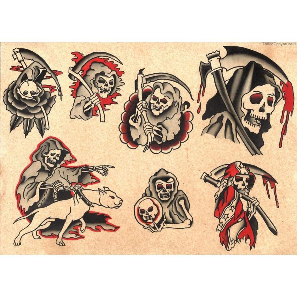 Grim Reeper Collection - Sailor Jerry - Tattoos